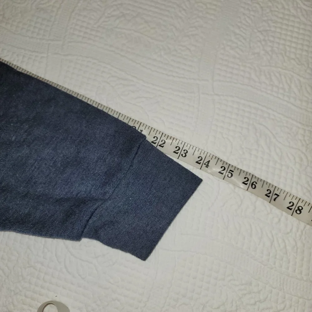 621. Victory HP Long Sleeve Hoodie Blue Sz M - Picture 4 of 7